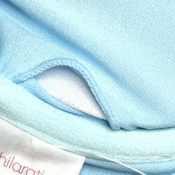 Xhiliration Junior's Women's Blue Shirred Underwire Adjustable Bikini Top New! - Picture 6 of 12